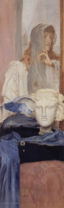 A Blue Wing, Fernand Khnopff